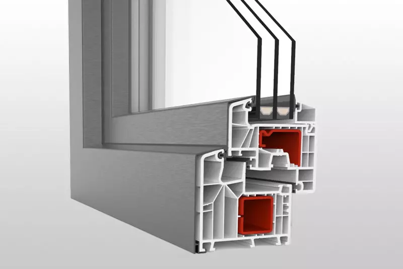 Kunststoff-Alu-Fenster