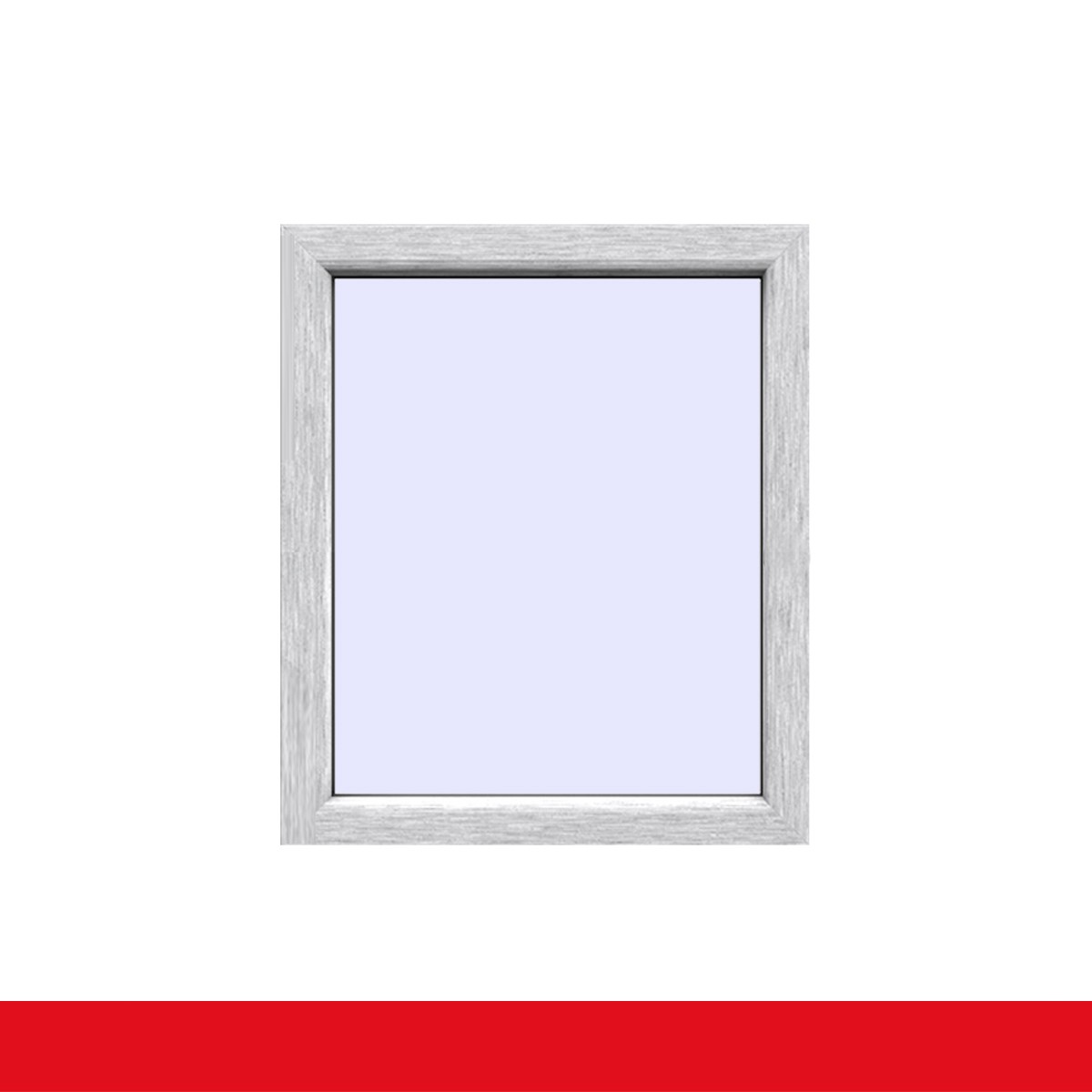 Fenstermaxx24 – 1f fest aluminium gebuerstet