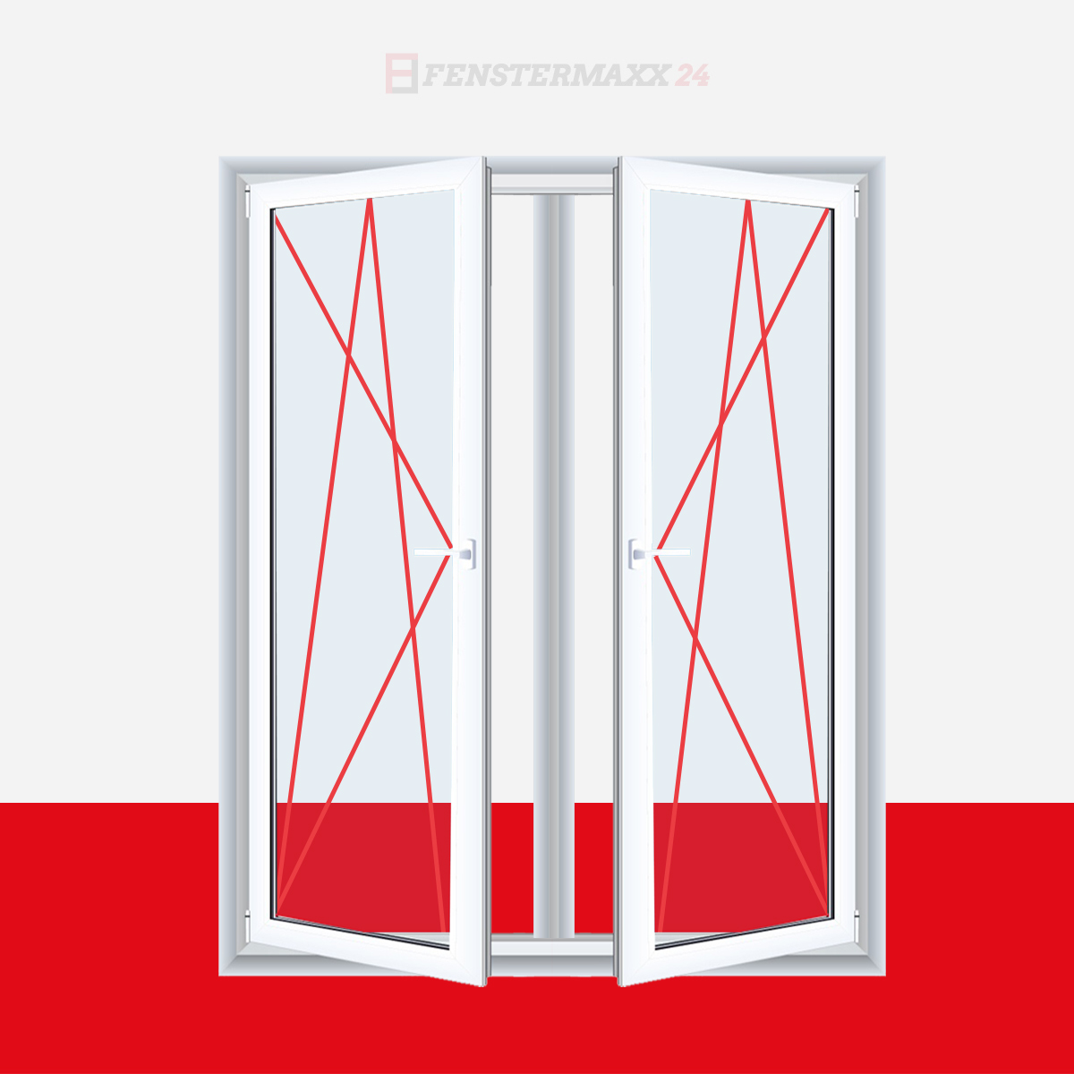 Fenstermaxx24 – 2f balkon dk dk pfosten 36