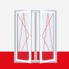 Fenstermaxx24 – 2f balkon dk dk pfosten 68