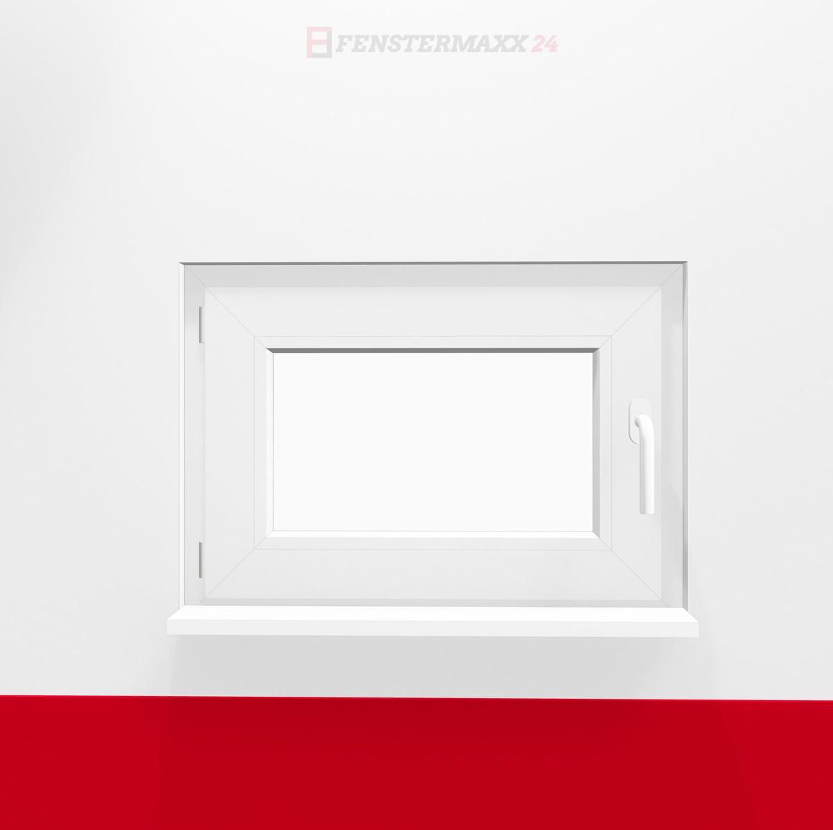 Fenstermaxx24 – Kellerfenster Front Weiss 1200 2