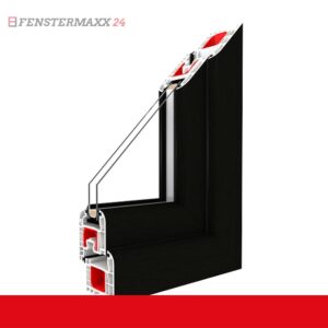 Fenstermaxx24 – Musterecke schwarzbraun Renolit 851805 41