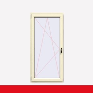 Fenstermaxx24 – balkon 1f dkl griff farbig cremeweiss