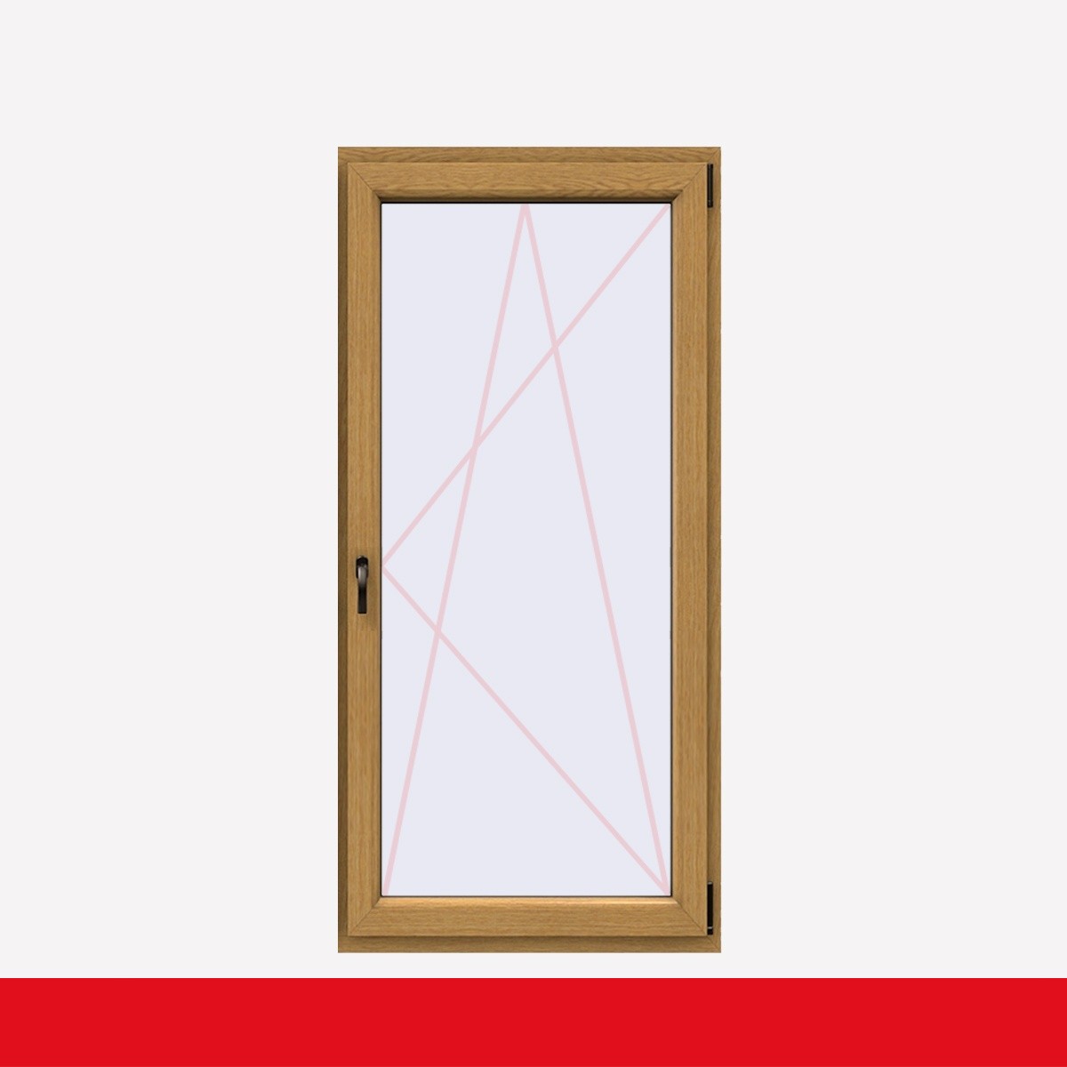 Fenstermaxx24 – balkon 1f dkr griff farbig eiche natur