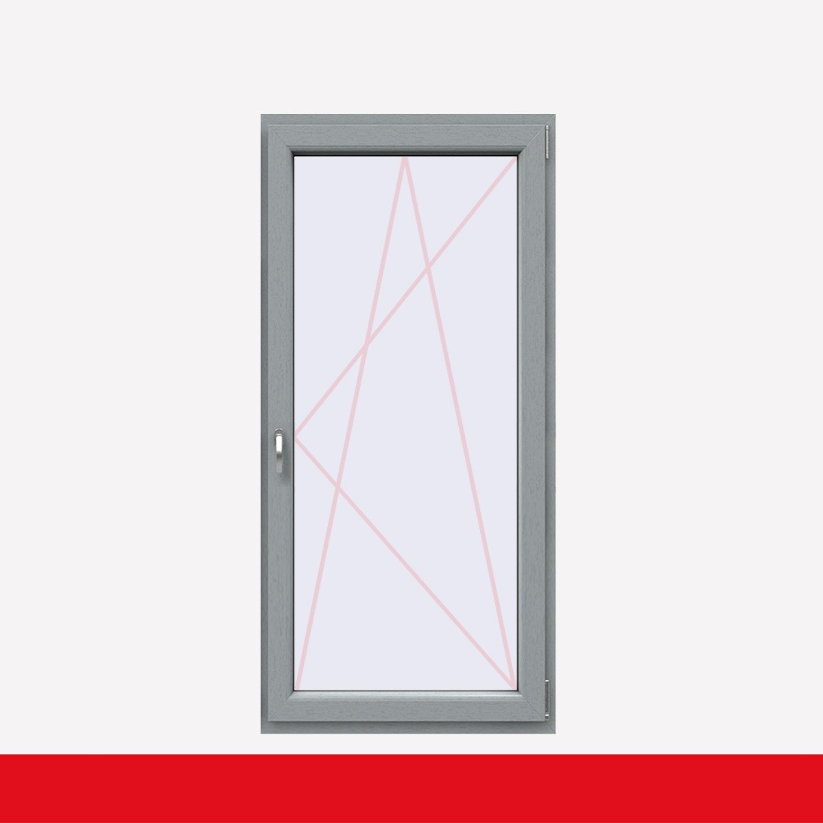 Fenstermaxx24 – balkon 1f dkr griff farbig grau