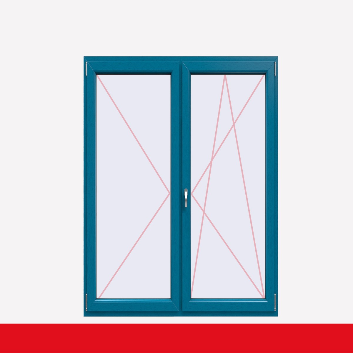 Fenstermaxx24 – balkon 2f dl dkr brillantblau