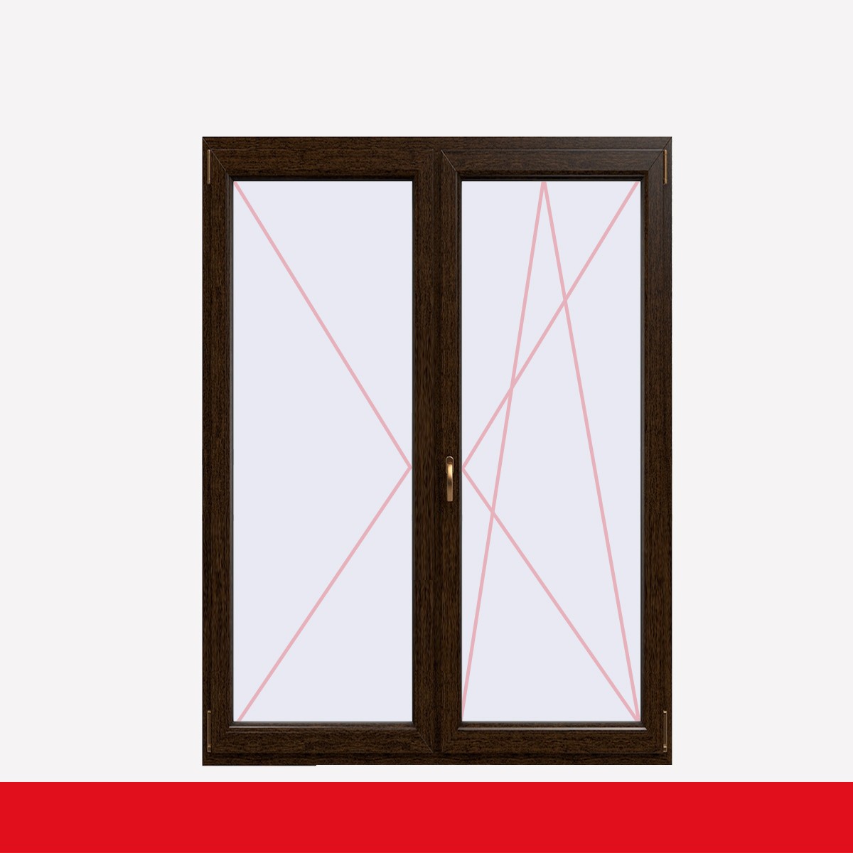 Fenstermaxx24 – balkon 2f dl dkr eiche dunkel
