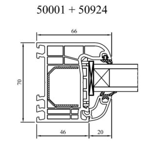Fenstermaxx24 – drutex iglo 5 festverglasung 66mm 1