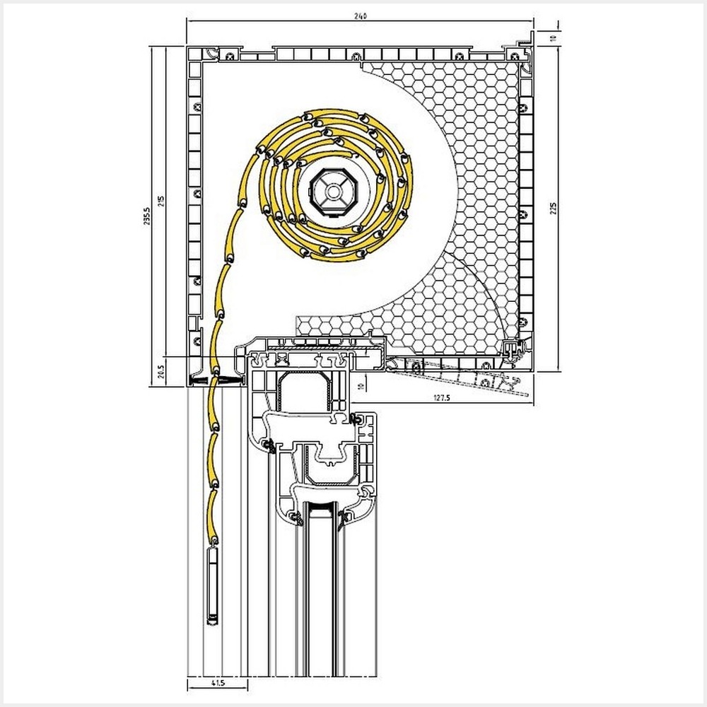 Fenstermaxx24 – fenstermaxx drutex aufsatzrollladen 215mm iglo 5 fenster revision unten 13 5