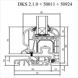 Fenstermaxx24 – Iglo 5 Balkontuer mit flacher Schwelle