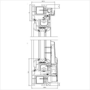 Fenstermaxx24 – Iglo 5 Parallel Schiebe Kipp Tuer