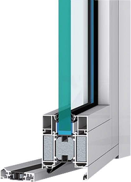 Fenstermaxx24 – Aluminium Fenster Profil MB70HI