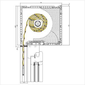 Fenstermaxx24 – Aufsatzrollladen 225 mm mit Holzfensterprofil Softline 68