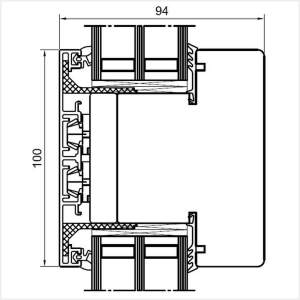 Fenstermaxx24 – Duoline 68 Glasteilende Sprosse Kaempfer