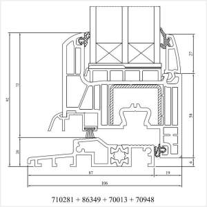 Fenstermaxx24 – Iglo Energy Classic Balkontuer mit flacher Schwelle