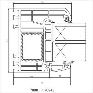 Fenstermaxx24 – Iglo Energy Festverglasung 74 mm