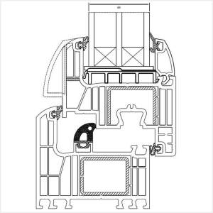 Fenstermaxx24 – Iglo Energy Verglasungsdicke 44 mm