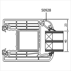 Fenstermaxx24 – Iglo HS Tuer 3 fach Verglasung 40 mm
