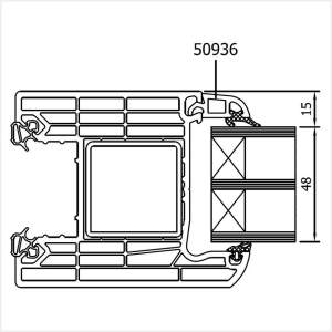 Fenstermaxx24 – Iglo HS Tuer 3 fach Verglasung 48 mm