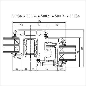 Fenstermaxx24 – Iglo Light Fluegel mit Festverglasung