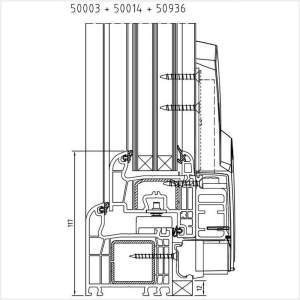 Fenstermaxx24 – Iglo Light Parallel Schiebe Kipp Tuer unten