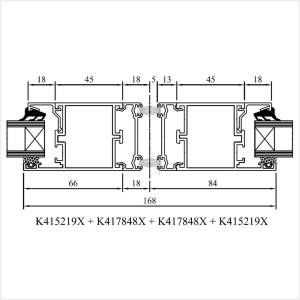 Fenstermaxx24 – MB 45 Schwingtuer Treffpunkt der Fluegel