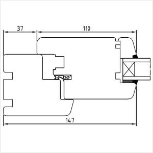 Fenstermaxx24 – Softline 68 Haustuer Rahmen nach Aussen