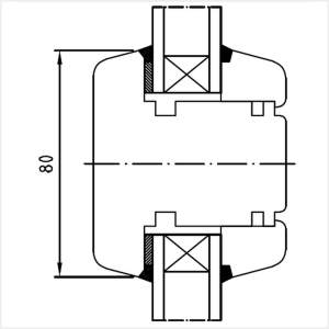 Fenstermaxx24 – Softline 68 Kaempfer Sprosse 80 mm