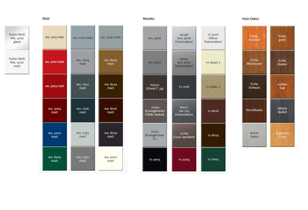 Fenstermaxx24 – farben aluminium
