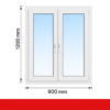 Fenstermaxx24, Drutex, Fenster-2-flg-90-120