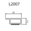 Fenstermaxx24 – deckleiste 20 mm 1 159 1