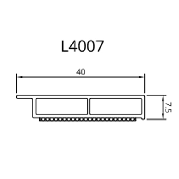 Fenstermaxx24 – deckleiste 40 mm 1 161 4