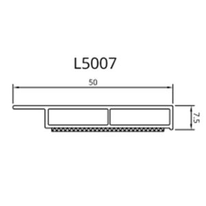 Fenstermaxx24 – deckleiste 50 mm 1 162
