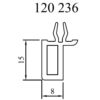 Fenstermaxx24 – drutex iglo 5 anschlussprofil 15mm 120236