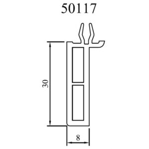 Fenstermaxx24 – drutex iglo 5 anschlussprofil 30mm 50117