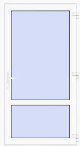 Fenstermaxx24 – nebeneingangstuer modell 2 1