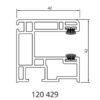 Fenstermaxx24 – rollladenfuehrungsschiene 42mm 1 144