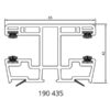 Fenstermaxx24 – rollladenfuehrungsschiene 65mm 1 146