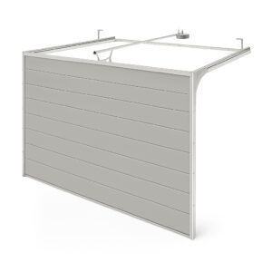 Garagentor RAL 9007 | Sektionaltor Graualuminium
